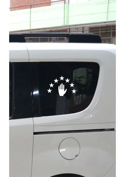 Abhaz Bayrak Folyo Kesim Etiket Beyaz fırsatları