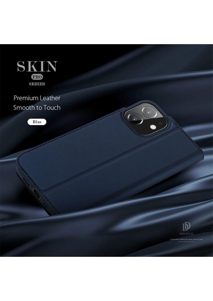 Apple iPhone 12 Mini Kılıf Kapaklı Flip Cover Kılıf Skin Pro Series Kılıf AL-33939 Lacivert fiyatları