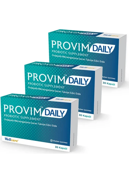 Provim Daily 30 Kapsül 3 Adet