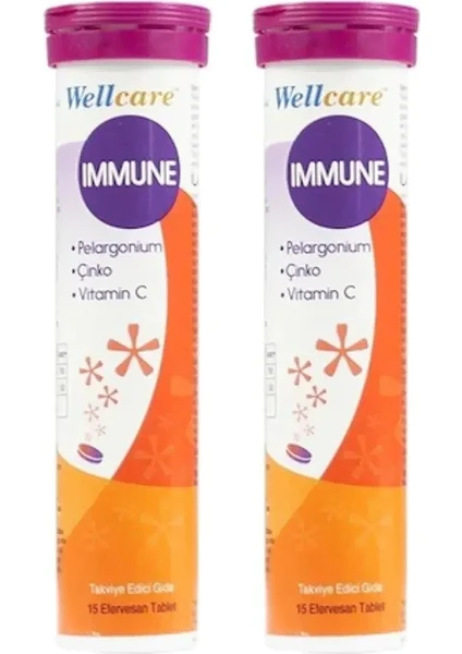 Immune 15 Efervesan Tablet 2 Adet