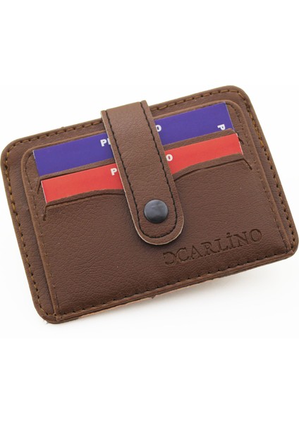 Penta Polo Carlino Üstten Patlı Mini Kartlık Cüzdan Yan Model