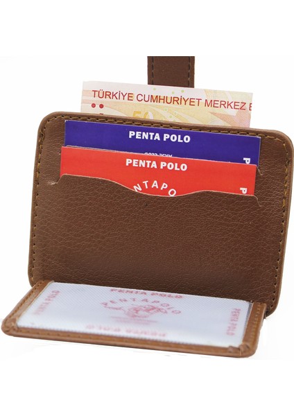Penta Polo Carlino Üstten Patlı Mini Kartlık Cüzdan Yan Model fiyatları