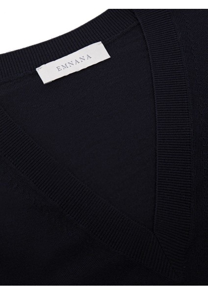 Lacivert Yünlü Kazak fiyatları