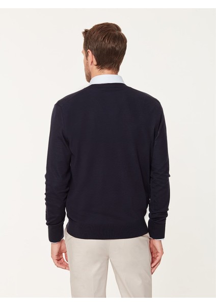 Lacivert Yünlü Kazak fırsatları