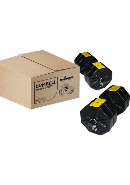 Tan Spor 30 kg Dambıl-Dumbell-Ağırlık-Halter–full Kısa Bar + Düz Bar + Z Bar Seti indirimleri