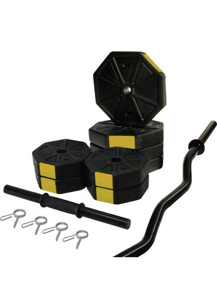 Tan Spor 60 kg Dambıl - Ağırlık - Halter - Vücut Geliştirme Full Kısa Bar + Düz Bar + Z Bar Seti fiyatları