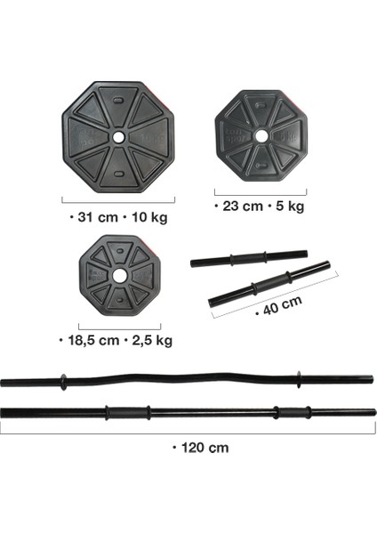 Tan Spor 100 kg Dambıl-Dumbell-Ağırlık-Halter–full Kısa Bar +Düz Bar +Z Bar Seti fiyatları