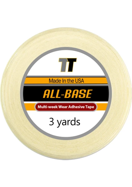 True Tape 


true Tape All Base Tape™ Roll - Protez Saç Bandı Rulo 1'' x 3 Yards (2,5cm x 2,74M)


