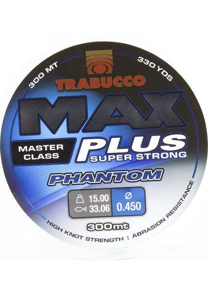 Max Plus Phantom 300M Monoflament Misina