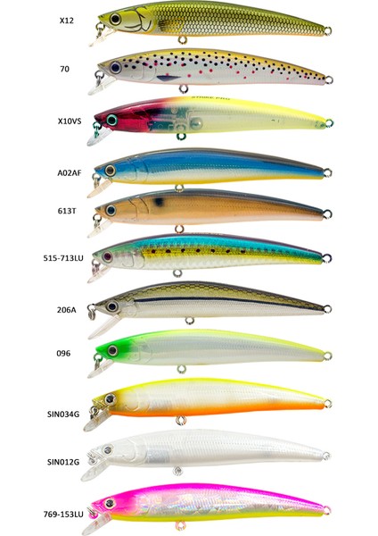 JL-092 F Arc Minnow 105 Serisi Suni Yem modelleri