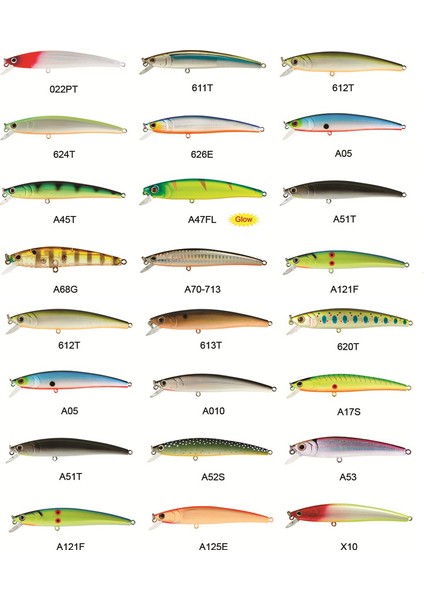 JL-092 F Arc Minnow 105 Serisi Suni Yem indirimleri