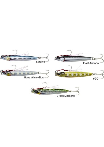 3D Jig Minnow 5 gr 4,6 cm Suni Yem