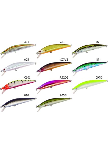 JL-115 F Euro Minnow 110 Serisi Suni Yem fiyatları