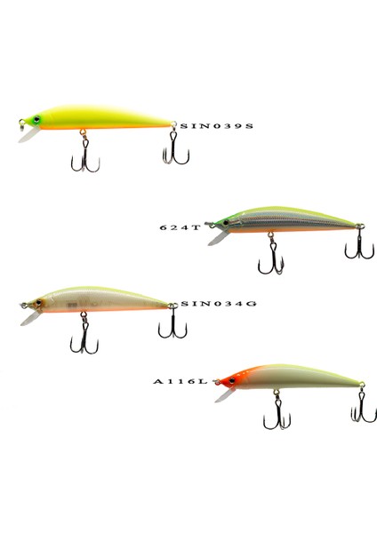 JL-115 F Euro Minnow 110 Serisi Suni Yem modelleri