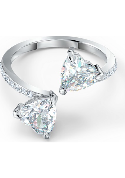 Swarovski Yüzük Attract Soul-Ring Hrt Czwh-Cry-Rhs 58