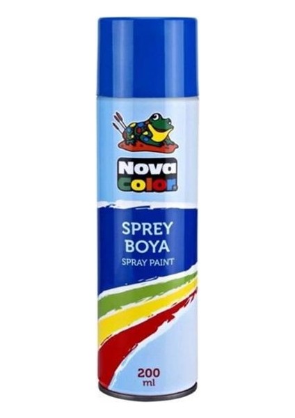 Sprey Boya 200 ml Mavi (Her Yüzeyde Kullanılır)