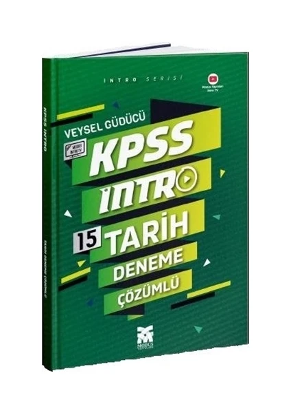 Modus Yayınları 2021 KPSS Intro 15 Tarih Deneme Çözümlü - Veysel Güdücü