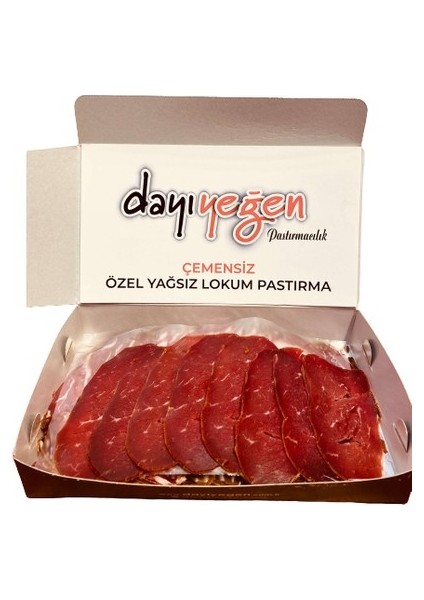 Dayı Yeğen Özel Yağsız Pastırma 250 gr %100 Doğal - Kayseri