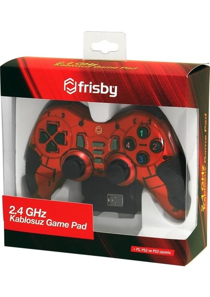 Frısby FGP-3812R  Pc/ps2/ps3 Kablosuz Gamepad