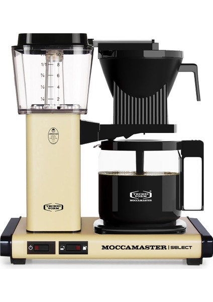 Kbg Select Pastel Sarı Filtre Kahve Makinesi