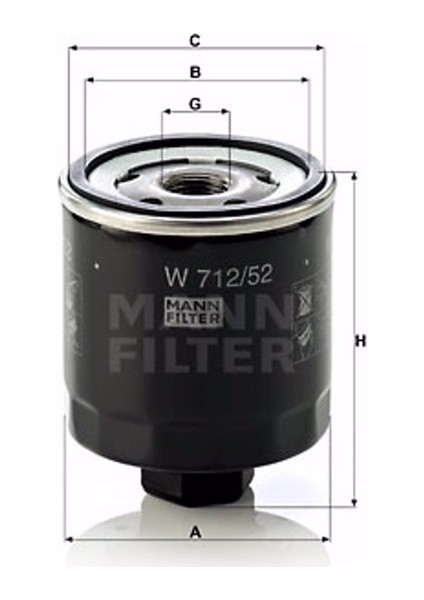 Seat Cordoba Vario 1.6 I 1996-2002 Yağ Filtresi fiyatları