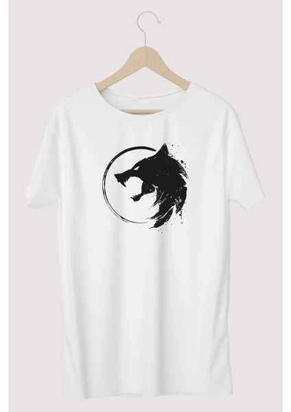 Wolf  Baskılı Erkek T-Shirt