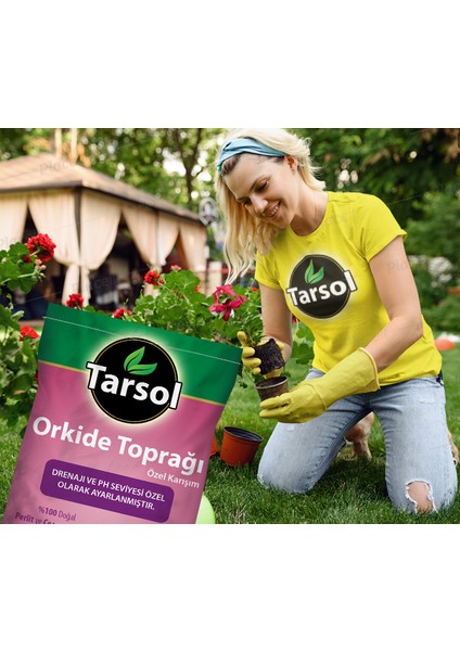 Tarsol Torf Orkide Toprağı Özel Formül 5 Lt