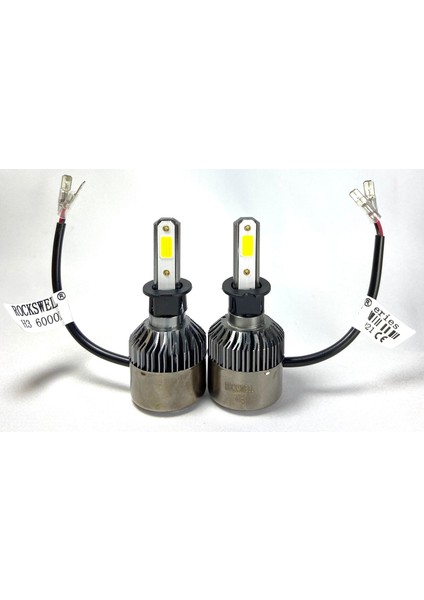 LED Far Ampulü K1 Series H3 (8000 Lümen)