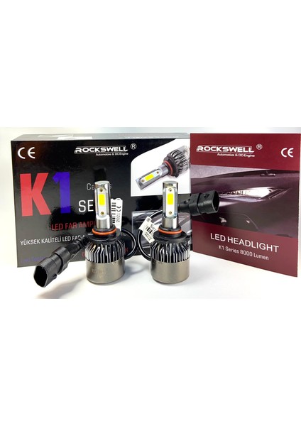 LED Far Ampulü H10 (8000 Lümen)