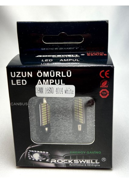 LED Ampulü Araç Iç Tavan Aydınlatma 39 mm Beyaz Renk fiyatları