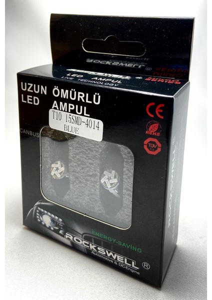 LED Ampul T10 Tipli Plaka/bagaj/torpido/park Aydınlatmalarında Uygundur Mavi Renk fiyatları