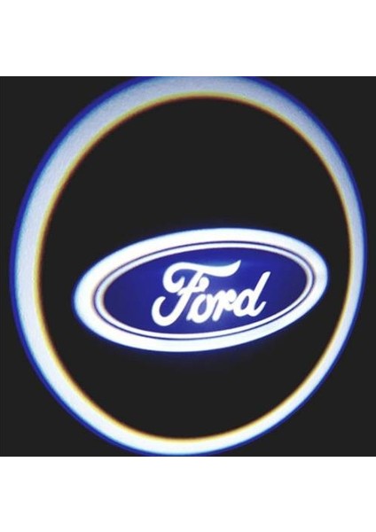 Ford Pilli Mesafe Sensörlü Kapı Altı Logo Yapıştırmalı