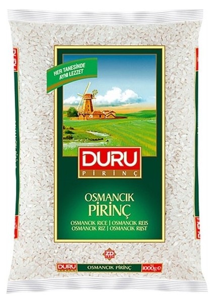 Duru Osmancık Pirinç 1 Kg