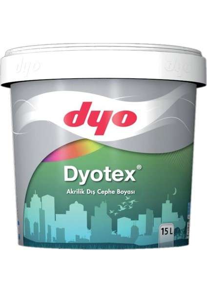 Dyotex Akrilik Dış Cephe Boyası 2,5 Lt