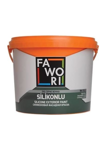 Silikonlu Dış Cephe Boyası 2.5 Lt