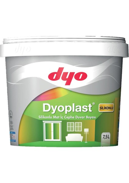 Dyoplast Silikonlu Mat Iç Cephe Boyası 15 Lt