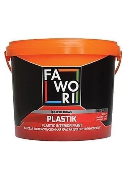 Plastik Iç Cephe Boyası 10 kg