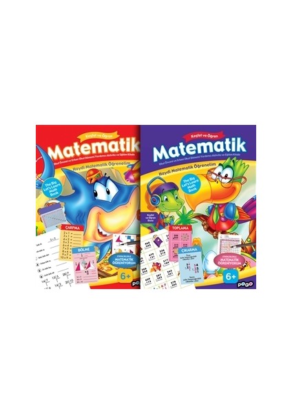 Keşfet ve Öğren Matematik Seti (2 Kitap Takım)