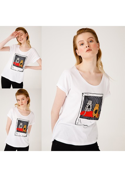 Kedi Fotoğraf T-Shirt fırsatları