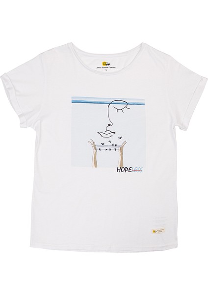 Faces Hope Kadın T-Shirt