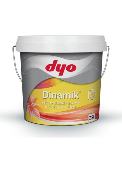 Dinamik Silikonlu Ipek Mat Iç Cephe Boyası 2,5 Lt