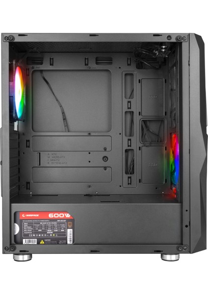 X-Force 3X RGB Fan Gaming Oyuncu Bilgisayar Kasasıı