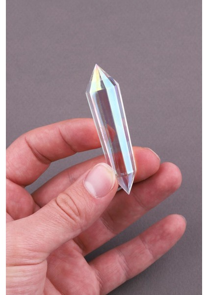 Aura Vogel Kristal 6 cm x 12 Facet