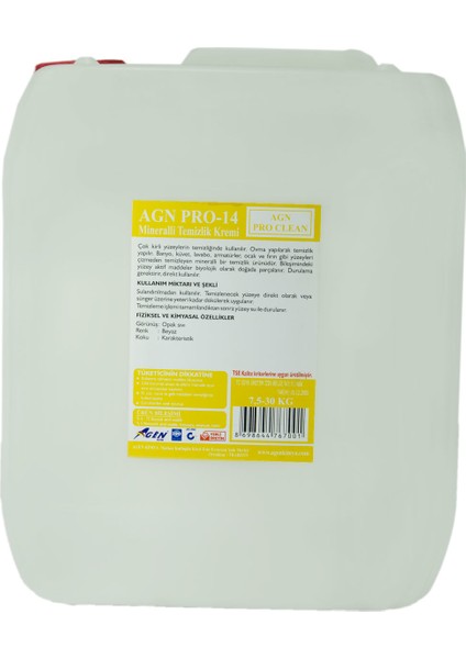 Mineralli Temizlik Kremi 7,5 kg