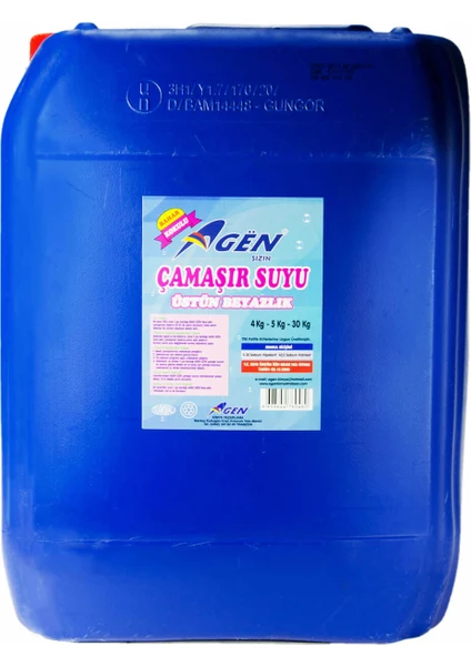 Çamaşır Suyu 4 kg