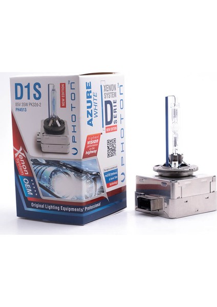 D1S 8000K Xenon Ampul +50 Fazla Işık