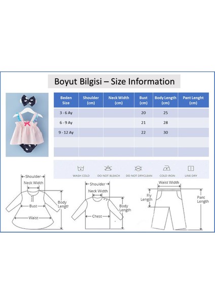 Kız Bebek Elbise Puantiye Bandanalı Üçlü Elbise Seti fırsatları