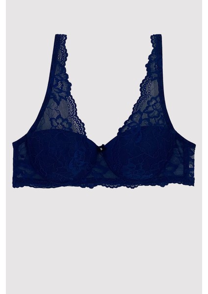 6358 Pisa Destekli Straplez Dantelli Tek Sütyen