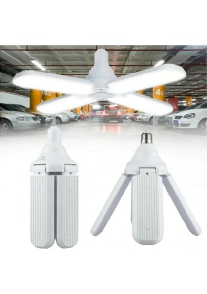 Helios 42 Watt 3 Kollu Pervane LED Ampul 75-1360 Beyaz Işık Beyaz Işık