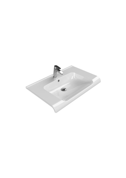 Seramik Anova 80 cm Etajerli Lavabo